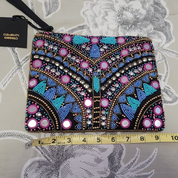 Clements Ribiero Beaded Handbag Purse NWT - Picture 3 of 7